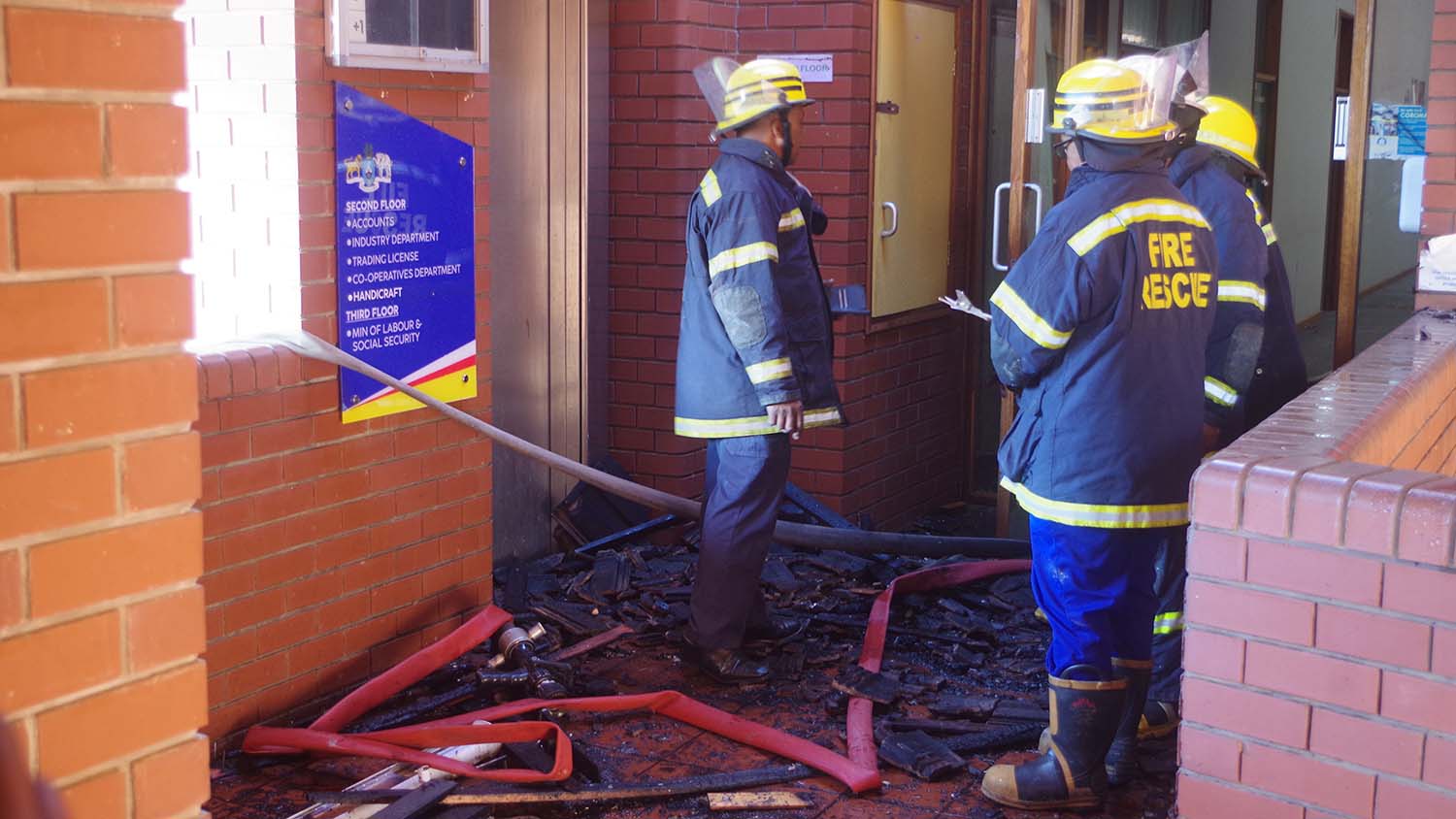 Fire guts ministry building, destroys E5 million property